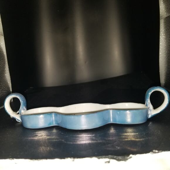 lustreware salt pepper and mustard set - Picture 3 of 10